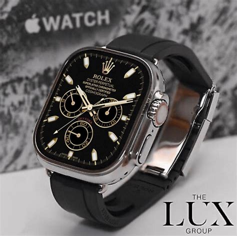 rolex large face watch|rolex face for apple watch.